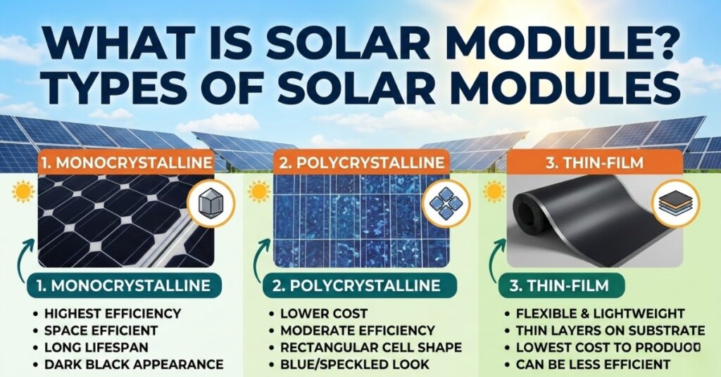 What is a solar module